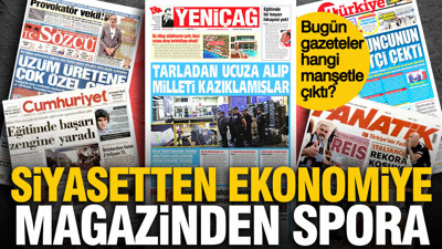 16 Eylül Çarşamba günü: Gazeteler hangi manşetle çıktı?