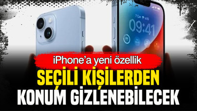 iPhone’a yeni özellik: Seçili kişilerden konum gizlenebilecek