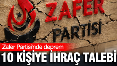 Zafer Partisi'nde 10 isime ihraç: Olaylı kongre