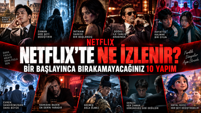 Netflix’te ne izlenir? Bir başlayınca bırakamayacağınız 10 yapım