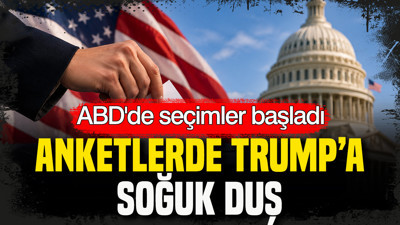 ABD’de seçimler başladı: Anketlerde Trump’a soğuk duş