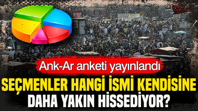 Ank-Ar anketi: Seçmenler hangi ismi kendisine daha yakın hissediyor?