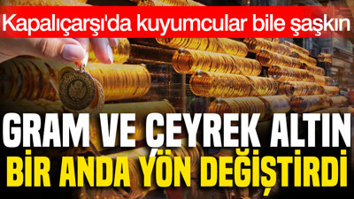 Kapalıçarşı'da akşam altın fiyatları ne kadar oldu? Gram altın çeyrek altın kaç TL? (18 Eylül)