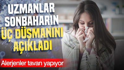 Uzmanlar sonbaharın üç düşmanını açıkladı: Alerjenler tavan yapıyor