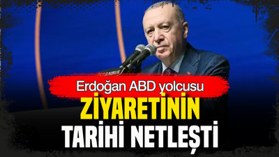 Erdoğan ABD yolcusu: Ziyaretinin tarihi netleşti