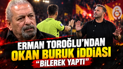 Erman Toroğlu'ndan derbi sonrası Okan Buruk iddiası: 'Bilerek yaptı'