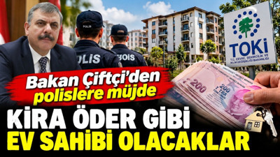Mustafa Çiftçi'den polislere müjde: Ev sahibi olacaklar