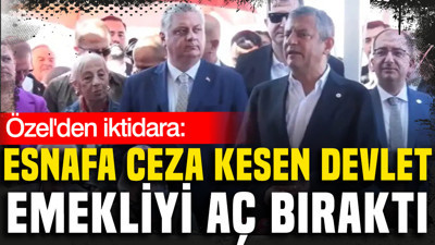 Özgür Özel’den iktidara emekli maaşı ve asgari ücret isyanı