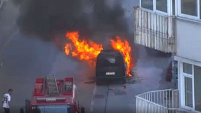 Şişli’de korku dolu dakikalar: Trafik durdu
