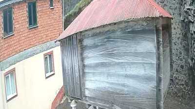 Trabzon'da sağanak felaketi: Heyelan serendiyi böyle yıktı