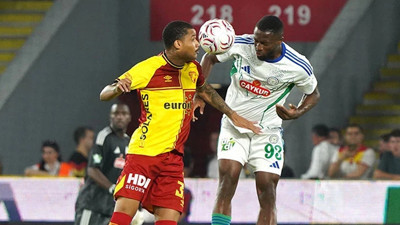 Göztepe ile Çaykur Rizespor 2-2 berabere kaldı