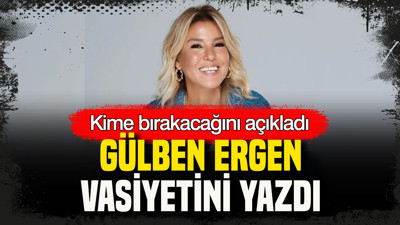 Gülben Ergen vasiyetini yazdı, kime bırakacağını açıkladı