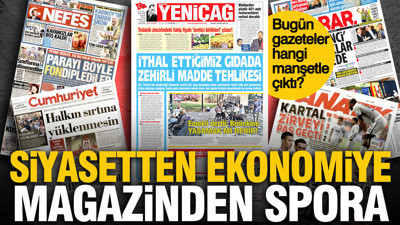 21 Eylül Pazartesi günü: Gazeteler hangi manşetle çıktı?