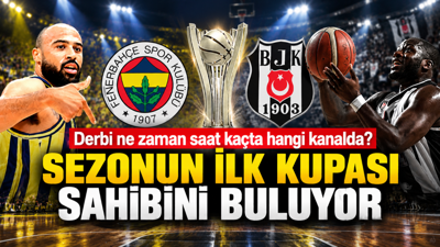 Fenerbahçe ile Beşiktaş karşı karşıya: Sezonun ilk kupası sahibini buluyor