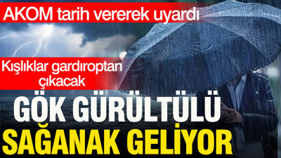 AKOM gün gün uyardı: Gök gürültülü sağanak geliyor (21 Eylül 2026)