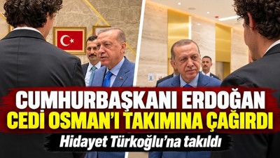 Cumhurbaşkanı Erdoğan, Cedi Osman'ı takımına çağırdı: Hidayet Türkoğlu'na takıldı