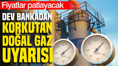 Goldman Sachs'tan korkutan doğal gaz uyarısı: Fiyatlar patlayacak