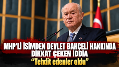 MHP'li isimden Devlet Bahçeli hakkında dikkat çeken iddia: “Tehdit edenler oldu”
