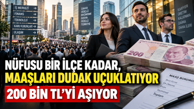 Nüfusu bir ilçe kadar, maaşları dudak uçuklatıyor: 200 bin TL'yi aşıyor