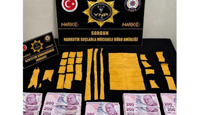 Yozgat'ta uyuşturucu operasyonu: 612 kullanımlık madde ele geçirildi