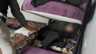 15 yıl hapisle aranıyordu: Bazanın içinde yakalandı