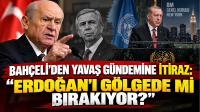 Bahçeli'den Mansur Yavaş mesajı: Cumhurbaşkanımızın BM temaslarını gölgede bırakıyor