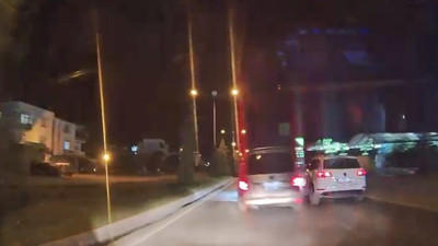 Elazığ'da trafik magandası dehşet saçtı