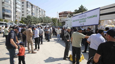 Ankara’da 583 çiftçiye yüzde 50 hibeli kanola tohumu desteği