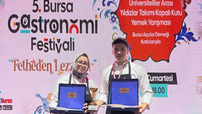 BŞEÜ aşçılık öğrencilerinden Gastronomi Festivali’nde Türkiye üçüncülüğü