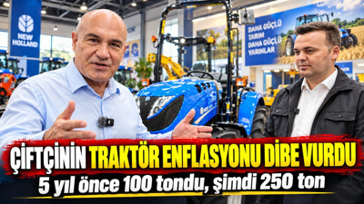 Çiftçinin traktör enflasyonu dibe vurdu: 5 yıl önce 100 tondu, şimdi 250 ton