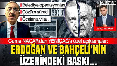 Cuma Nacar: Erdoğan ve Bahçeli'nin üzerinde PKK baskısı var