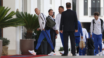 Fransa Milli Takımı Kocaeli'de: Zidane yoğun ilgiye kayıtsız kalmadı
