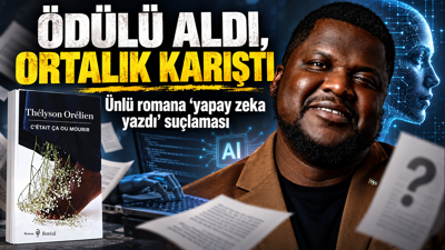 Ödülü aldı, saatler sonra ortalık karıştı: Ünlü romana ‘yapay zeka yazdı’ suçlaması