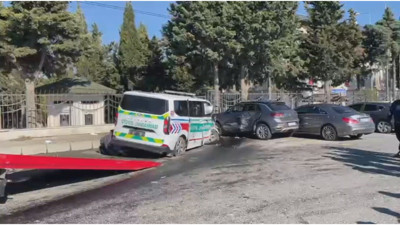 Silivri’de jandarma aracı kazaya karıştı: 4 kişi yaralandı