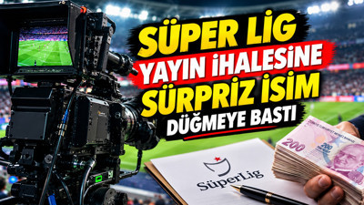 Süper Lig yayın ihalesine sürpriz isim düğmeye bastı: Ortaklık ile girecekler