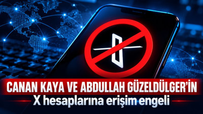 Canan Kaya ve Abdullah Güzeldülger'in X hesaplarına erişim engeli