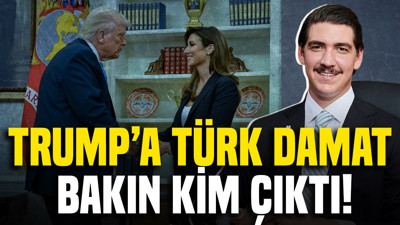 Trump’a Türk damat bakın kim çıktı