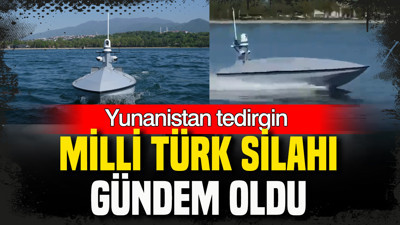 Yunanistan tedirgin: Milli Türk silahı gündem oldu