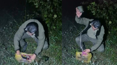 Bartın ormanlarında av için kullanılan yasaklı ses cihazları toplandı