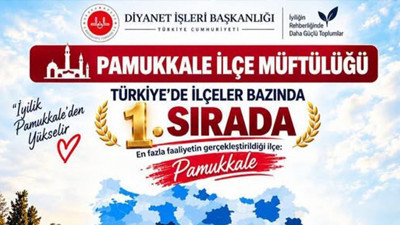 Denizli'den Türkiye birinciliği: Pamukkale zirveye yerleşti