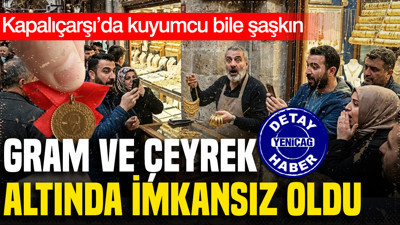 Kapalıçarşı'da altın bugün ne kadar? Gram altın, çeyrek altın kaç TL oldu? (26 Eylül 2026)