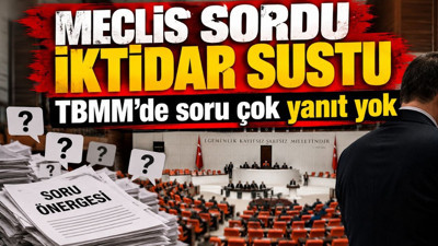 Meclis sordu, iktidar sustu: TBMM’de soru çok, yanıt yok