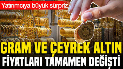 Altın fiyatları bugün ne kadar? Gram altın, çeyrek altın kaç TL oldu? (27 Eylül 2026)