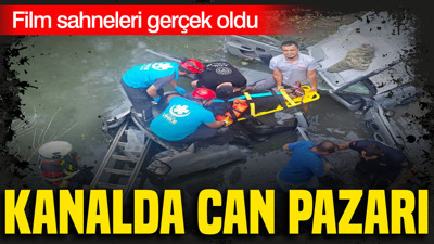 Kanaldaki can pazarı: Film sahneleri gerçek oldu