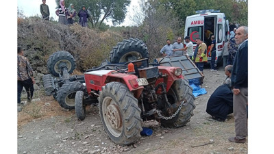 Manisa’da traktör faciası: 2 kişi hayatını kaybetti, 3 kişi yaralandı