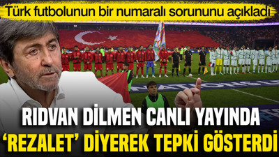 Rıdvan Dilmen Türk futbolunun bir numaralı sorununu açıkladı: 'Rezalet...'