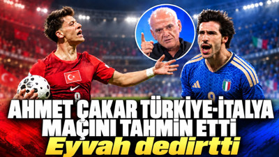 Ahmet Çakar Türkiye-İtalya maçını tahmin etti: Eyvah dedirtti