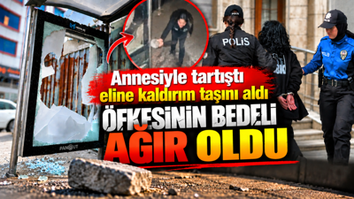 Annesiyle tartıştı, eline kaldırım taşını aldı: Öfkesinin bedeli ağır oldu