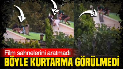 Böyle kurtarma görülmedi: Elektrik akımına kapıldı: Yardıma koşanlardan biri düştü