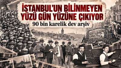 İstanbul'un bilinmeyen yüzü gün yüzüne çıkıyor: 90 bin karelik dev arşiv